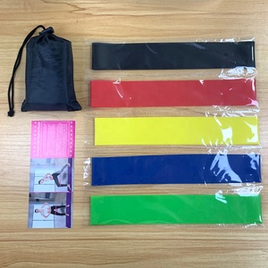 Bandas de resistencia de goma natural de látex TPE para Yoga Pilates con logotipo personalizado de alta calidad bandas de resistencia de bucle elástico para hacer ejercicio - Product Image 4