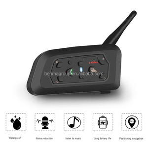 Auricular intercomunicador para casco de motocicleta, comunicador con Bluetooth, 6 conductores - Product Image 2