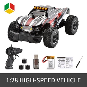 QS เครื่องชั่ง1:28ไฟฟ้าสำหรับเด็ก, r/c ของเล่นรถโมเดลสารพัดประโยชน์2WD รถควบคุมความเร็วสูงของเล่นสำหรับเด็ก