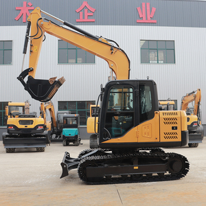 Miễn phí vận chuyển Crawler mô hình 7 tấn Mini Máy xúc mini Digger 6 tấn Nhà cung cấp 8 tấn Digger nhà máy - Product Image 6