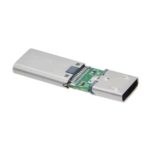 2对1 C型公对母适配器，带pc板长度24.3毫米USB C 24针至微型5针连接器转换器 - Product Image 5