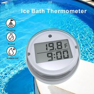 Termómetro de baño de hielo flotante ip67 electrónico pantalla de temporizador tiene tres temperaturas termómetro flotante de baño de hielo tiempo digital - Product Image 4