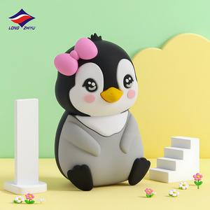 Longzhiyu 18 Năm Nhà Máy Kinh Doanh Khuyến Mại Quà Tặng Tùy Chỉnh Dễ Thương Hành Động Hình Mềm PVC 3D Hành Động Bức Tượng - Product Image 3