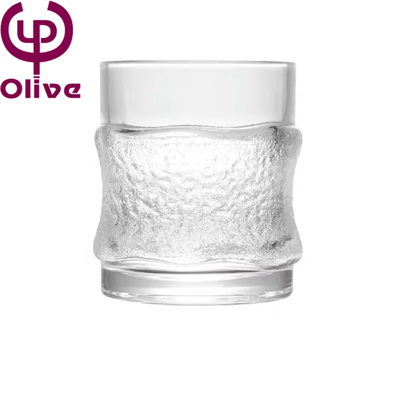 Ins treo Ice Cup nhà Mỹ phong cách Latte cà phê lạnh uống cup Glacier Glass 300ml Netflix Whiskey cup