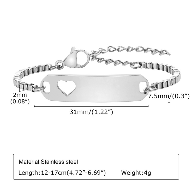 Silver Kid Bracelet 13