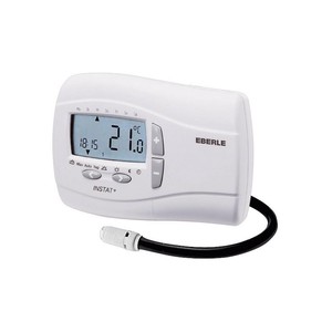 Eberle 0537 30 141 900 Instat artı 3 F oda termostatı yüzeye monte günlük program ısıtma/soğutma 1 adet. (940910070655) - Product Image 1