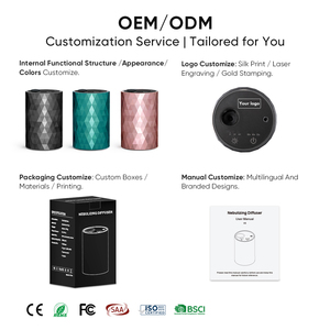 לוגו מותאם אישית סגסוגת אלומיניום נייד מפזר הבית ניחוח מפזר ריח - Product Image 2