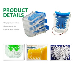 Cao minh bạch PC + ABS quay khóa an ninh mét con dấu với số serial Premium con dấu - Product Image 3