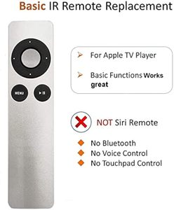 Wholesale Replacement A1294 <strong>TV</strong> Remote Control ABS Material for AppleTV1 TV2 TV3 MC377LL/A 1st 2nd 3rd 4th Generation Home Use - Product Image 3