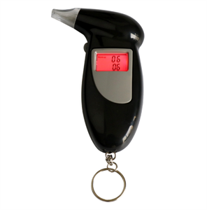 Ölçme sarhoş sürüş üfleme tipi dedektörü özel muayene Alarm enstrüman artefakt Exhaler LCD alkol testi - Product Image 4