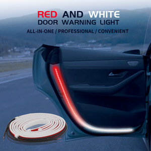 Door Open Warning <strong>Led</strong> Lights Sequential Flow Decorative Light Strip Universal <strong>Red</strong> and White <strong>LED</strong> Strobe Warning Lights - Product Image 2