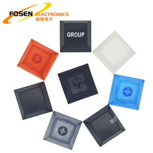 FOSNE Custom Keycaps PBT R4 White Keycaps Wholesale for Mechanical <strong>Keyboard</strong> Switch, Transparent <strong>Keyboard</strong> Caps Cover - Product Image 2