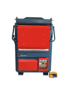 Horno de fusión de mufla eléctrica, capacidad 25PF para crisol de prueba de fuego, fusión de muestra