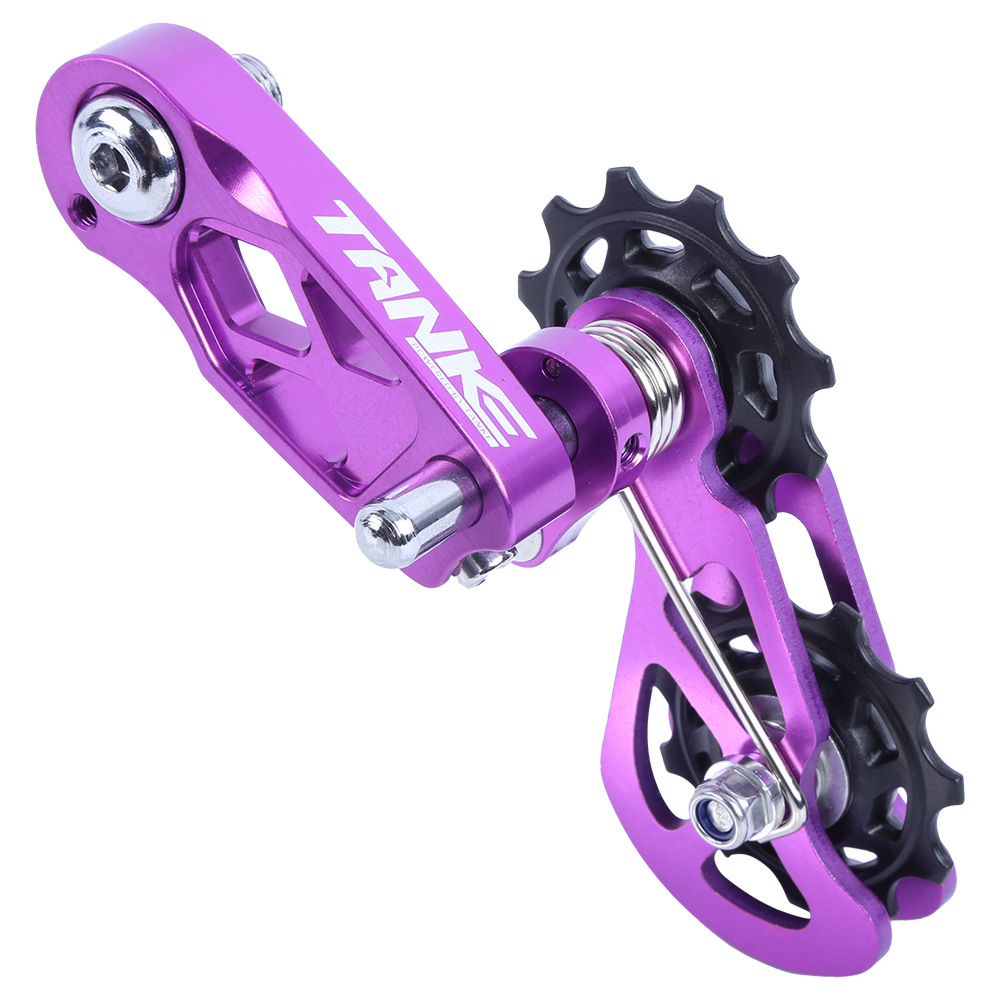 Zipper device - purple