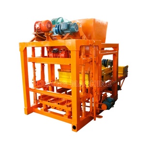 Semi-automatic Smart <strong>Block</strong> Machine Make 4 6 8 Inch <strong>Blocks</strong> Qtf4-24 From Linyi Hollow <strong>Block</strong> Machine <strong>Maker</strong>