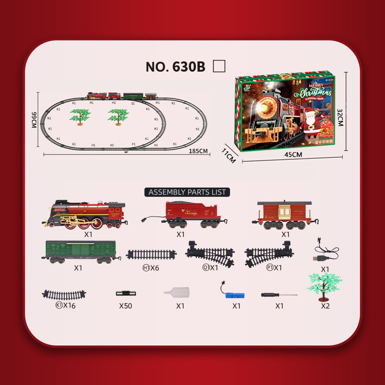 Train à vapeur rétro 630b-version électrique