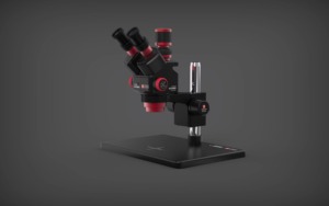 Base de microscopio trinocular YCS 6558S HD con 6, 5X58 Zoom 4K Kit de luz de cámara para teléfonos móviles PCB Reparación de herramientas eléctricas de soldadura - Product Image 5