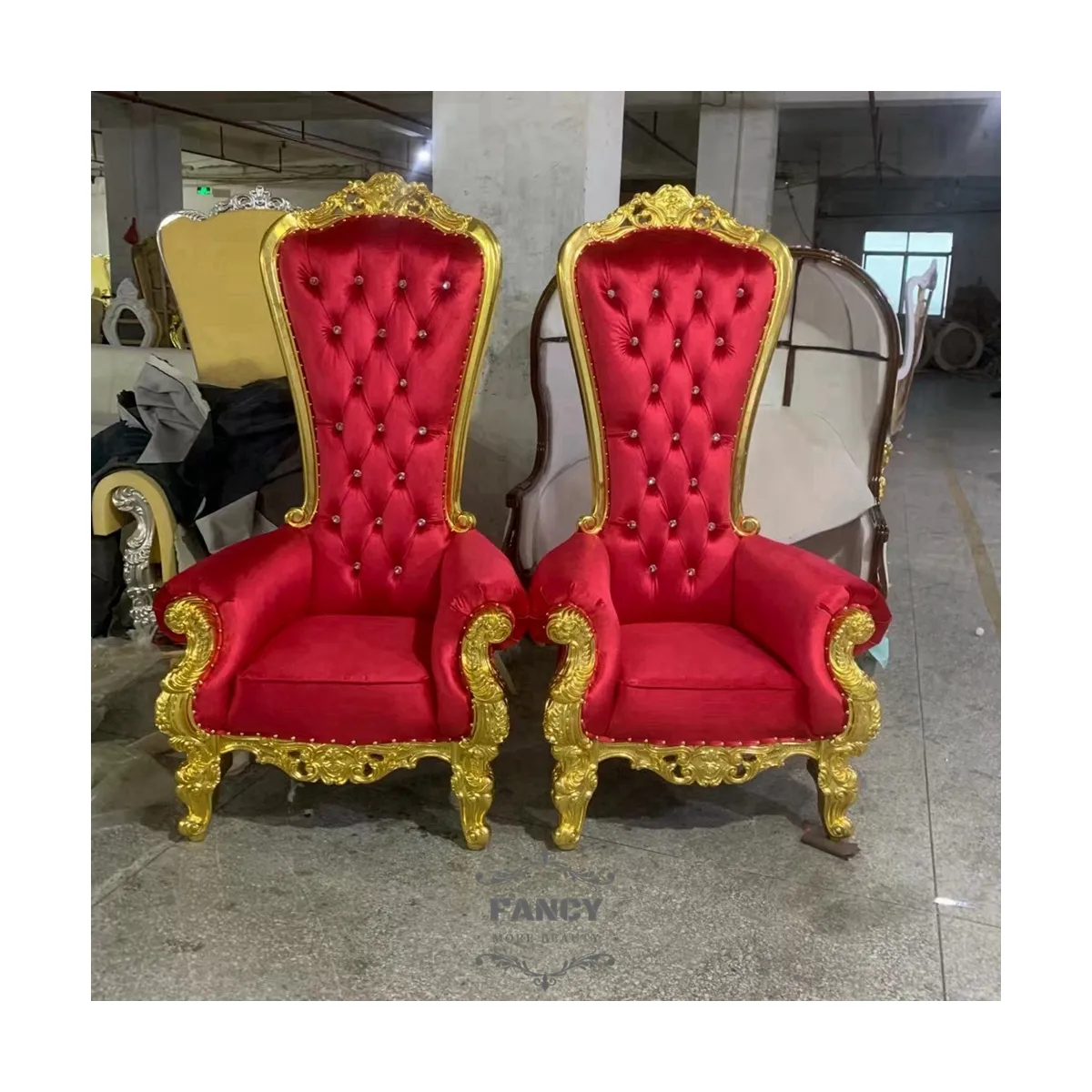 Chaise unique de manucure d'équipement de chaise d'ongle de meubles de pédicure de luxe rouge à vendre