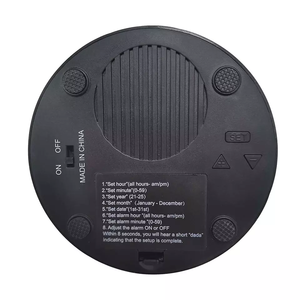 Reloj despertador parlante con Control de volumen, botón de presión para hablar la fecha y el día, perfecto para ciegos y personas mayores con discapacidad visual - Product Image 5