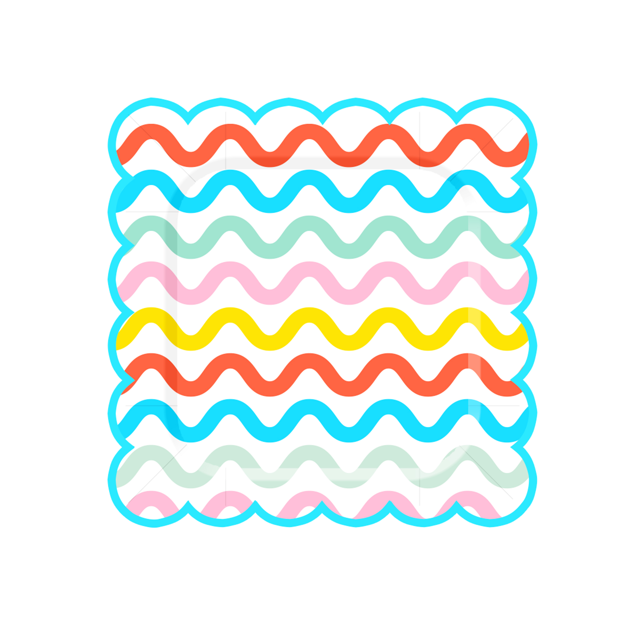 9inch paper plate*8pcs