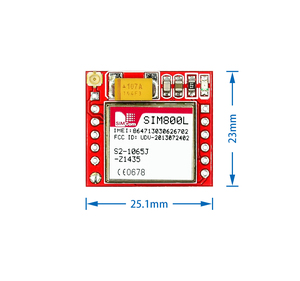(Elektronische Komponenten) Integrierte Schaltkreise SIM800 SIM800L GPRS GSM-Modul Mikrosim-Karten kern platine SIM800L-Modul
