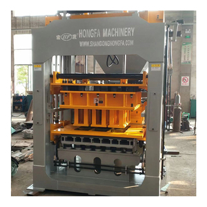 Máquina de fabricación de bloques de enclavamiento de hormigón, producción de bloques huecos con bomba PLC, componentes de núcleo de caja de cambios de motor, 2017 - Product Image 2
