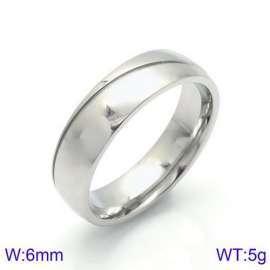 Bague pour homme couleur acierKR86749-K