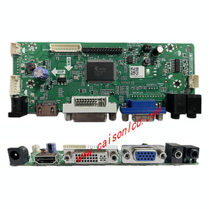 Placa controladora LCD compatible con VGA DVI Resolución de soporte de entrada 1920x1200 FHD LVDS Pantalla de señalización digital Panel LCD