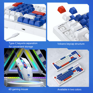 Teclado LED con cable, combos de ratón, teclado de separación de línea clave, 6D ratón para juegos, teclado para juegos e-sport, combo de ratón para ordenador Pc - Product Image 5
