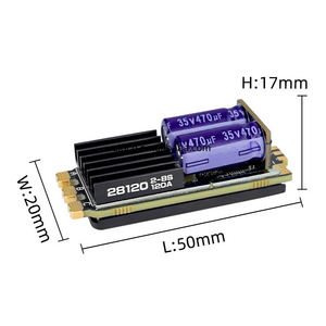 SEQURE 28120 Bürstenloser Geschwindigkeit regler 2-8S 120A AM32 für RC Crawler RC Modell RC Autos pielzeug für Erwachsene Leistungs starke Esc ZLD - Product Image 4