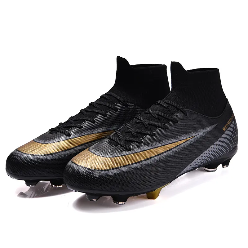 Nouvel arrivage de chaussures de football de haute qualité pour hommes chaussures de football d'entraînement et chaussures de football sportif
