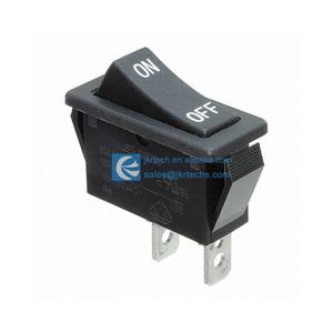 Original <strong>Switches</strong> Supplier R4ABLKBLKIF0 On-Off R4 Rocker <strong>Switch</strong> SPST Panel Mount Snap-In R4ABLKBLKI Quick Connect 6.3mm - Product Image 1