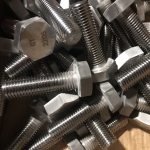 <span class=keywords><strong>2205</strong></span> thép song công s32205/<span class=keywords><strong>F60</strong></span> s31803 32750 32760 M10 M14 M16 M20 M26 M28 M32 M34 M38 M40 M50 M60 M70 M80 bu lông lục giác có đai ốc - Product Image 5