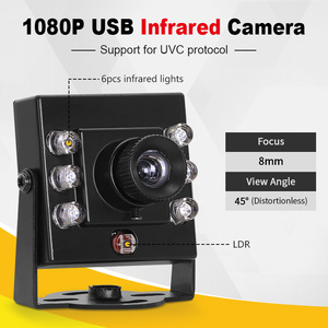 3206 IMX291 IR940 1080P Starlight Infrarot Nachtsicht USB HD Kamera modul Verzerrung sfrei 8mm 45 Grad UVC H.264 Low Light