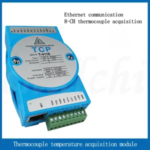 Termopar tipo K de 8 canales a módulo de adquisición de temperatura Ethernet RJ45 dispositivo de medición de temperatura de protocolo modbus-tcp - Product Image 2