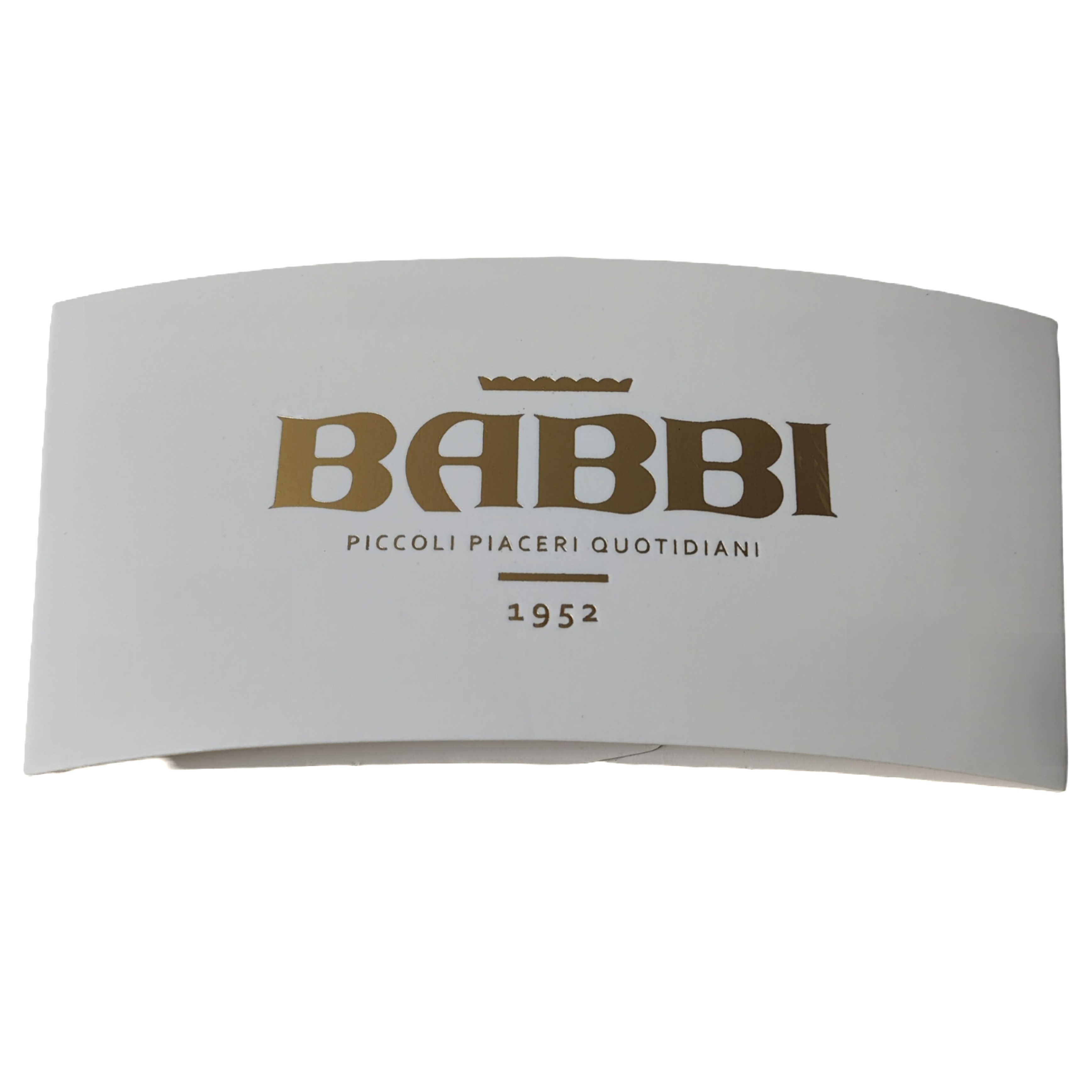 White paper cup sleeve