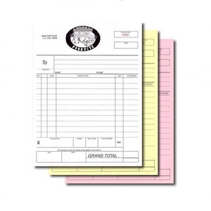 Papel de ordenador continuo sin carbón, papel de impresión Ncr, copia de facturas