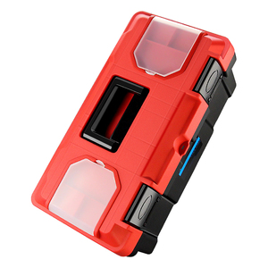 耐用的塑料家用组件工具箱，用于存储可定制的OEM和ODM支持 - Product Image 1