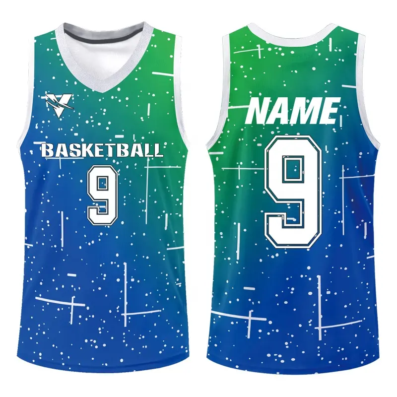 Camiseta de baloncesto personalizada para hombre, conjuntos de uniformes de baloncesto por sublimación, camiseta de baloncesto transpirable L3333