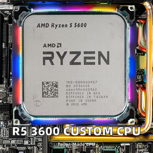Customized <strong>AMD</strong> R5 3600 CPU <strong>Processor</strong> for <strong>Desktop</strong> <strong>Computer</strong> Motherboard New Status - Product Image 3