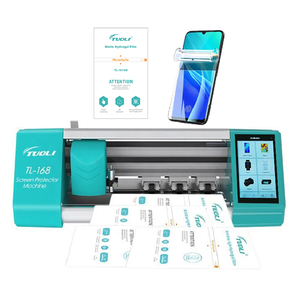 Akıllı sınırsız cep telefonu ekran koruyucu kesme makinesi Tpu hidrojel Film çizici Diy telefon arka cilt kesici makinesi - Product Image 1