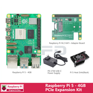 <strong>Raspberry</strong> <strong>Pi</strong> 5 2GB/4GB/8GB RAM PCIe Expansion Kit Official Starter Basic <strong>Camera</strong> Display PCIe Expansion <strong>Raspberry</strong> <strong>Pi</strong> 5 Kit - Product Image 3