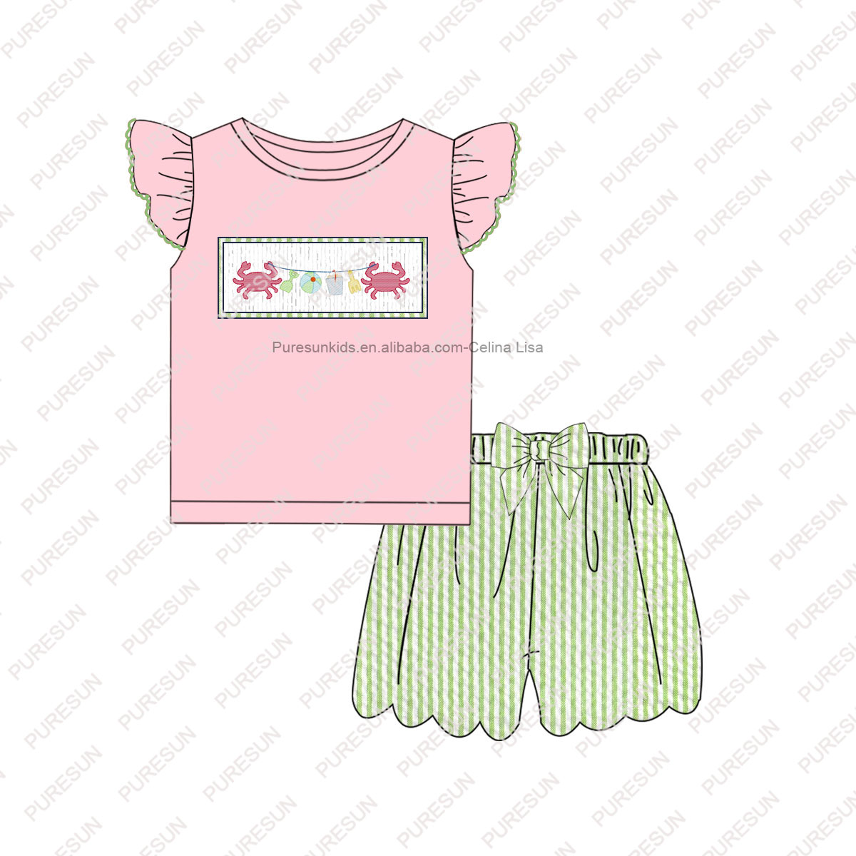 Summer girl outfit