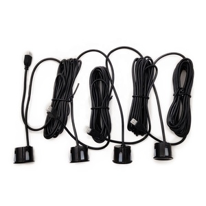 Fácil instalación 4 sensores de estacionamiento Pantalla LED Sistema de radar de respaldo inverso para automóvil Sistema de sensor de estacionamiento automático - Product Image 5