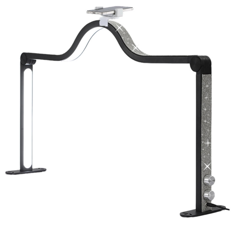 Black with Rhinestones