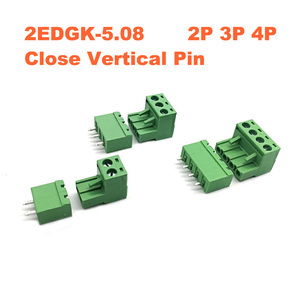 2EDG 2pin 5.08MM pitch pluggable screw <strong>terminal</strong> <strong>block</strong> 5.08 2 pin <strong>plug</strong> type pcb connector <strong>PLUG</strong> + <strong>SOCKET</strong> 300v - Product Image 5