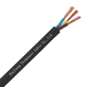 VDE standart kablolar teller 2x0.5mm2 2x0.75mm2 bakır tel H03VVH2-F PVC elektrik kablosu - Product Image 3