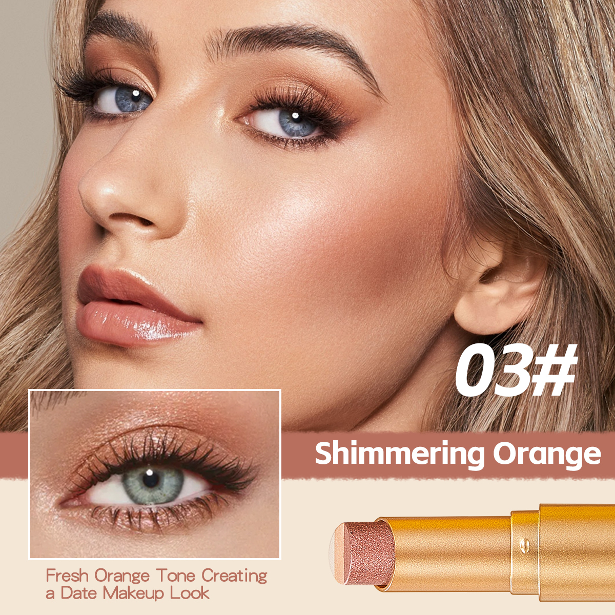 Shimmering Orange