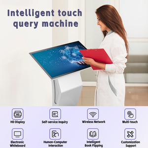 Pantalla de consulta táctil inteligente para interiores de 32-98 pulgadas, pantalla de señalización Digital, última pantalla de visualización de tienda - Product Image 3