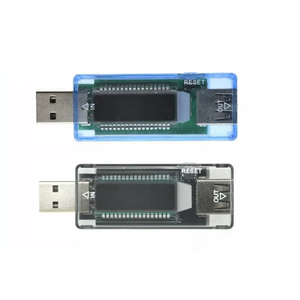 V21/20 <strong>USB</strong> Voltage and Current Meter, Power Capacity Mobile Power Bank Detector Battery Capacity Tester - Product Image 1